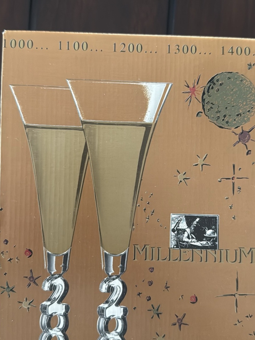Brand New Still in original undamaged box 2000 Millennium flutes